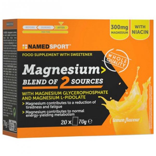 NamedSport Magnesium Blend 2 magnez (lemon) - 70g