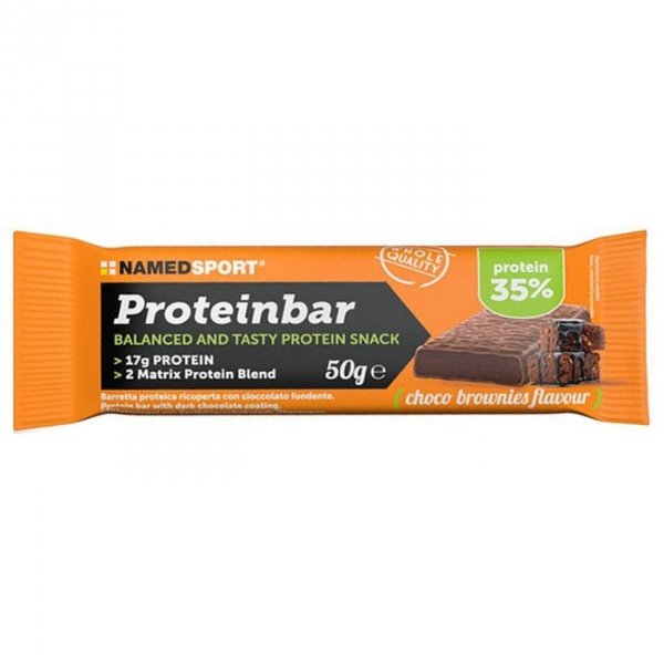 NamedSport Proteinbar 35% baton proteinowy (choco brownies) - 50g