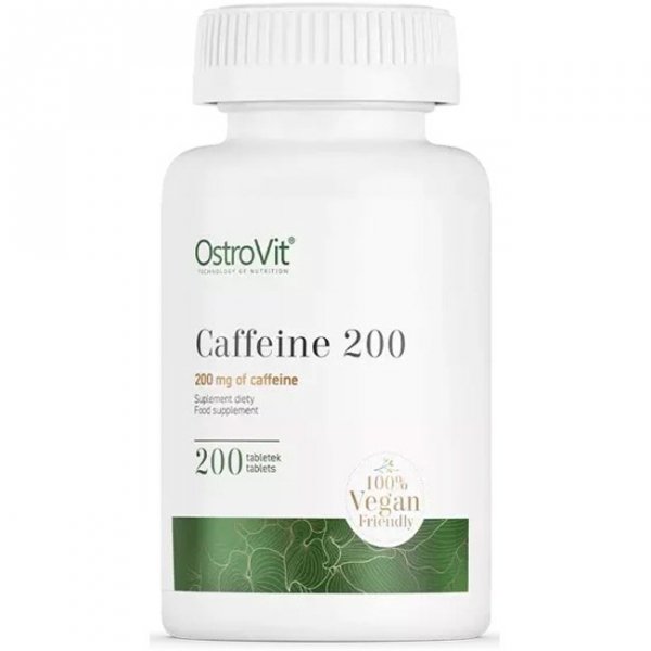 OstroVit Caffeine 200mg kofeina  - 200 tabl.