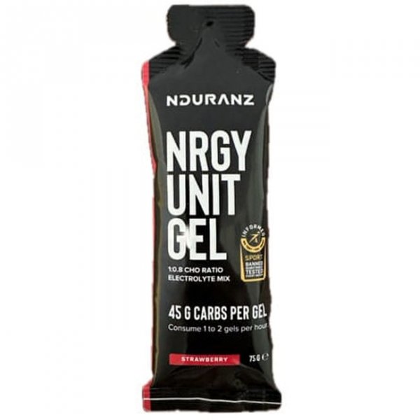 Nduranz Nrgy Unit Gel żel energetyczny (truskawka) - 75g