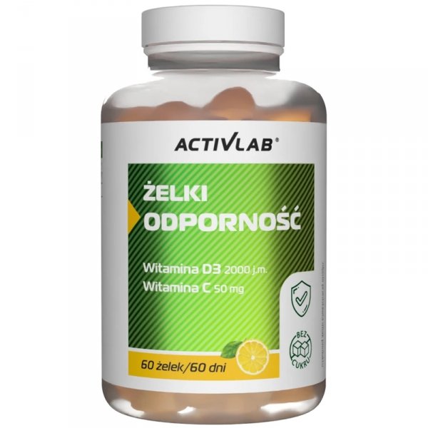 Activlab Żelki Odporność (cytryna) - 60szt.