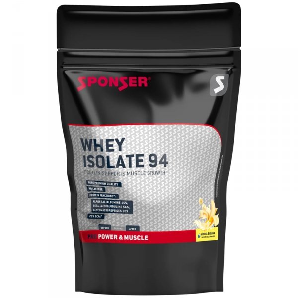 Sponser Whey Isolate 94 izolat białka (banan) - 1,5kg