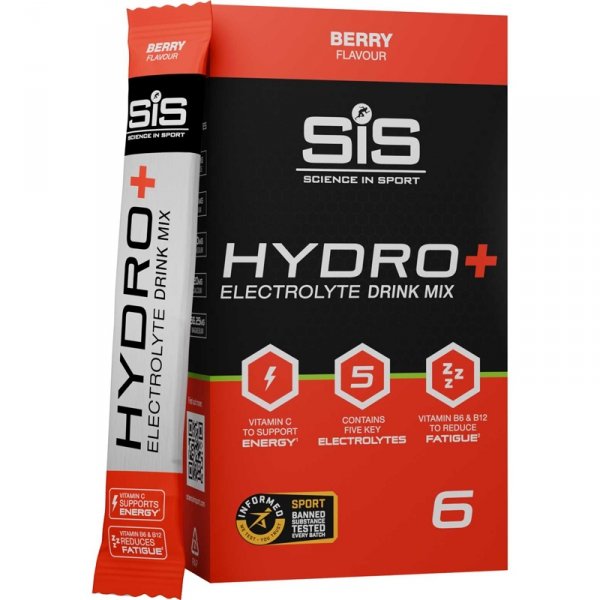 SiS Hydro+ napój z elektrolitami (jagoda) - 6x4,5g