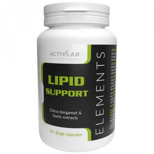 Activlab Lipid Support Vege - 60kaps.