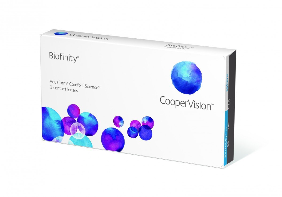 abolish Stage Practiced CooperVision Biofinity 3 szt - miesięczne soczewki kontaktowe