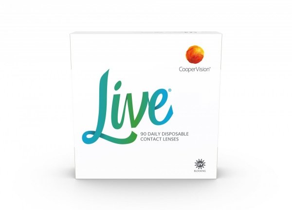 Soczewki jednodniowe Live 90 szt