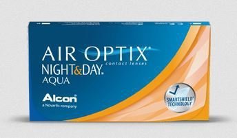 Soczewki miesięczne Air Optix Night &amp; Day Aqua™ 3 szt.
