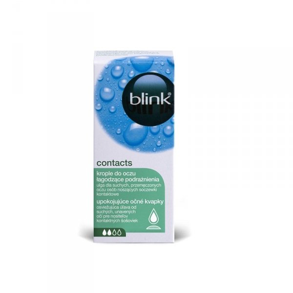 Krople nawilżające Blink Contacts 10 ml