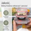 Szklane pojemniki do przechowywania żywności 9x Classbach C-FHD 4011 G