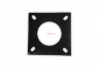 Uszczelka płaska NBR65 Sha 3mm, 225xfi130 otw. 4x18 (039-10030) 