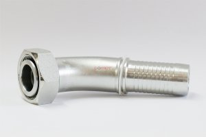 Końcówka metryczna  lekka wygięta 45' GW. wew. DN40 M52x2 064-41157