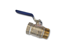 Zawór kulowy  mosiądz 1 i 1/4  GWxGZ 50 bar (022-04051)