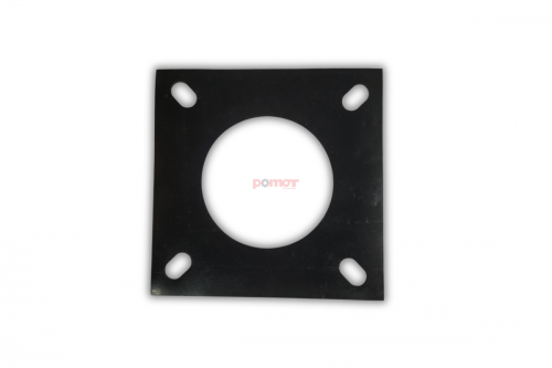 Uszczelka płaska NBR65 Sha 3mm, 225xfi130 otw. 4x18 (039-10030)