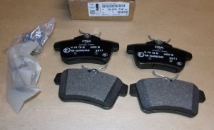 Original  Plaquettes de frein Citroën C4 II, Citroën DS4/5, Peugeot 308, Peugeot 508 arrière système de freinage TRW ,  16478738