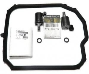ORIGINAL 2X Électrovannes + joint et joints toriques boite auto AL4 / DP0 - , 257416 , 7701208174 , 257410 , 2341.29 , 234129