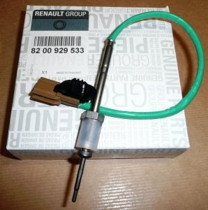 Original  Capteur de température des gaz d'échappement Renault Megane III 1.5DCI Renault Fluence , 8200929533