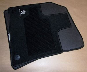 Tapis en velours Peugeot Rifter Evissa Noir paquet  ,  1628558980
