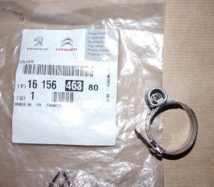 Collier de serrage du tuyau de refroidissement Citroën Jumper III  ,  1615646380