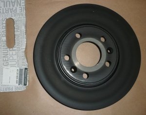 $ Disque de frein avant d'origine pour Renault Laguna 07-, 295 mm, 1 pièce, 402066949r