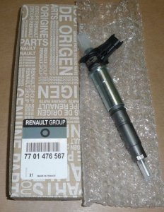 $ Injecteurs d'origine Renault Trafic II 06- Opel Vivaro A 2.0 dCi CDTi, 7701476567, 0445115007, 7701476567