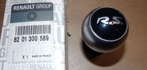 $ Original  Pommeau de levier de vitesses Renault Megane III RS , 8201300589