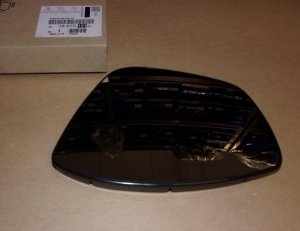 $ Insert de rétroviseur Peugeot 2008 gauche ,  1607512180