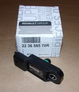 Original Capteur de pression de tuyau d'aspiration pour RENAULT Clio Grandtour III Espace IV , 223658570R