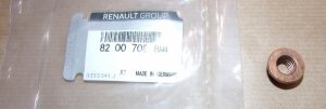 $ Original  Écrou de collecteur d'échappement Renault/Dacia , 8200708891