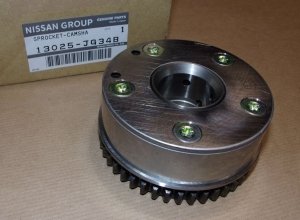 Poulie de déphasage d’arbre à cames d'origine pour Renault Koleos Nissan 2.5 dci , 13025JG34B