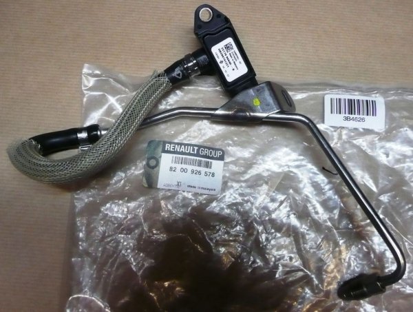 Original  Capteur de pression des gaz d'échappement Renault Trafic II 2.0DCI , 8200926578
