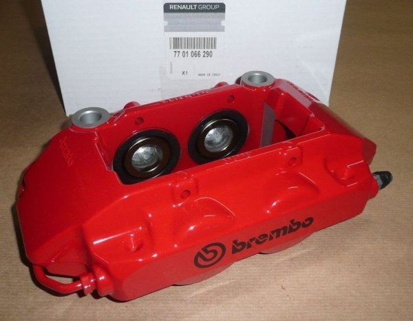 ÉTRIER DE FREIN avant gauche d'origine RENAULT MEGANE II CLIO III RS, 7701066290, 410118514R