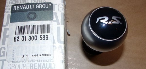 Original  Pommeau de levier de vitesses Renault Megane III RS , 8201300589