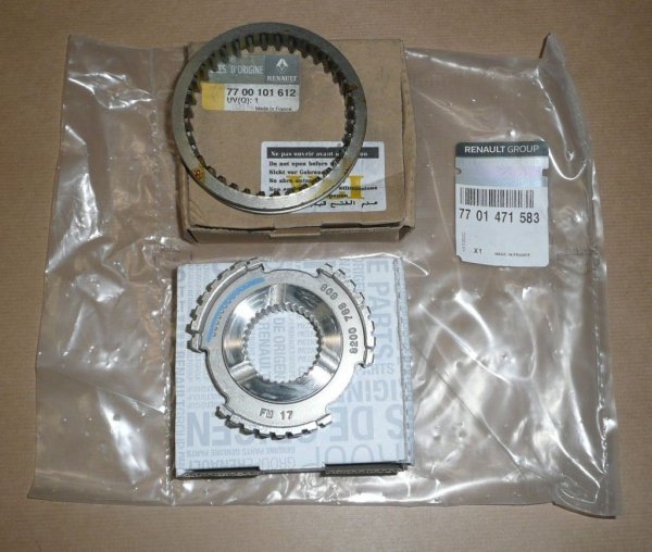 Original  Synchronisateur de boîte de vitesses 3/4 vitesses PK- Renault Master II ,  7701471583