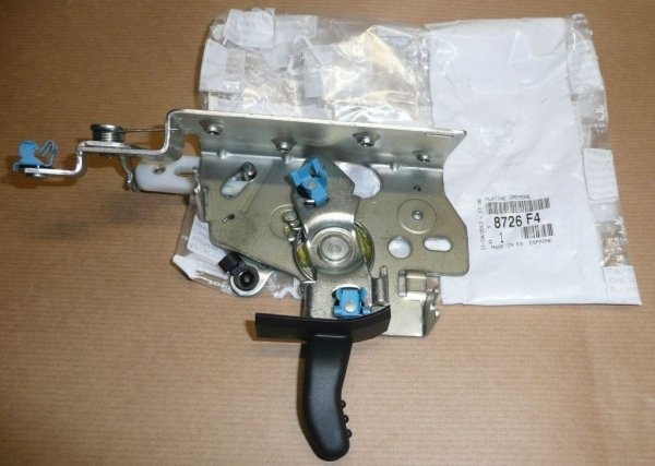 Serrure de porte d'origine côté passager berlingo partner arrière droit, 8726F4, 8726.F4