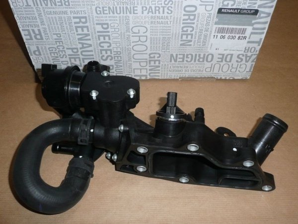 Boîtier de thermostat d'origine Renault Clio IV Captur 0,9 1,2 TCE, 110603082R