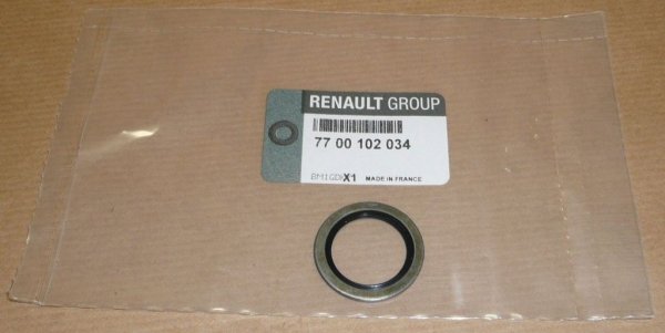 Original  Joint de radiateur d'huile Renault ,  7700102034