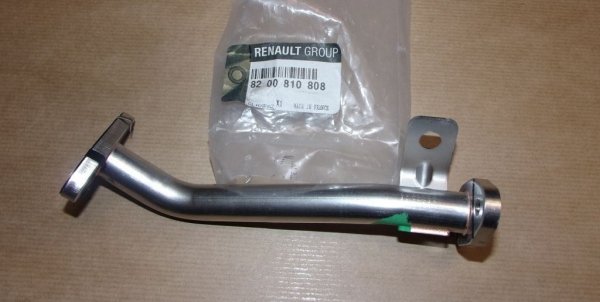 Original  Conduit de lubrification de la turbine Renault Laguna III 3.0DCI , 8200810808