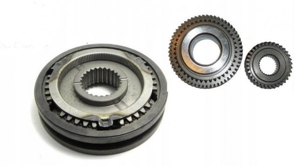 SATZ Getriebering Gangrad + Synchronring 5gang Fiat Ducato Boxer Jumper 35 / 58 Zähne 94-02   , 9463263388 ,  2344C9 , 2344.C9 ,  9463263088 , 95669470 , 238822 , 2388.22 ,     FIAT Ducato 230 2.5 TDI 1994-2002 Platform / Chassis  FIAT Ducato 230 2.5 TDI 