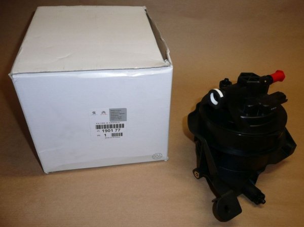 NOUVEAU : Boîtier de filtre à carburant ORIGINAL Citroën C4 C5 C8 Peugeot 307 308 407 807 2.0 Hdi 136HP - 190177, 1901.77