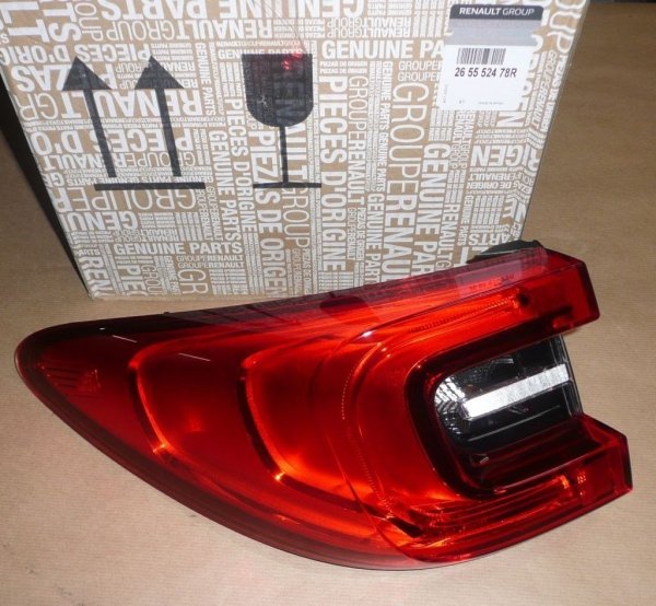Original Feu arrière gauche pour RENAULT Kadjar 15-  , 265552478R