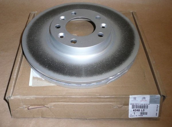 Jeu de disques de frein Citroën Peugeot d'origine XM (Y3 Y4) 508 605, 4249L3, 4249.L3