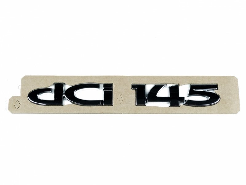 Pièce d'origine emblème logo dCi 145 pour Renault Trafic III