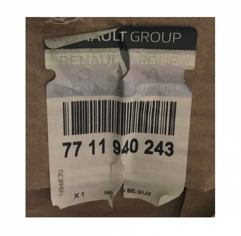Original Porte-bagages rotatif, support pour échelle Renault Trafic Opel Vivaro, 7711940243