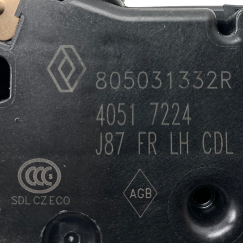 Serrure de porte avant gauche d'origine pour Renault Captur I , 805031332R