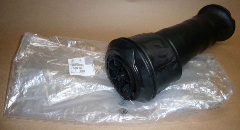 Soufflet de suspension pneumatique d'origine Citroën C4 Picasso arrière, 5102GN, 5102R8, 5102.GN, 5102.R8