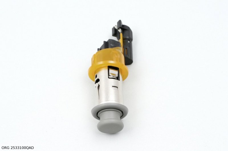Pièce d’origine prise allume-cigare avec allume-cigare gris pour Renault, 2533100QAD , 8200021577