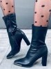 Kozaki na obcasie LUNA BLACK