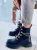 Botki sznurowane LOHAN BLACK