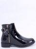 Botki lakierowane FRANKIE BLACK