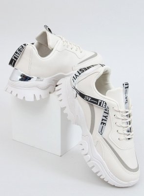Buty sportowe beżowe 9935 BEIGE